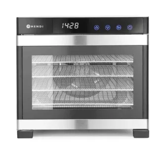 Dehidrator Hendi, 6 tăvi, panou de control digital