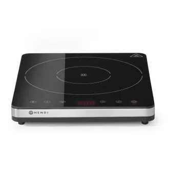 Plită cu inducție Hendi cu 1 zonă, 2 kW, 295x400x42mm