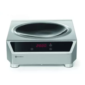   Plită wok cu inducție Hendi, electrică, 1 zonă, blat de masă, 3,5 kW