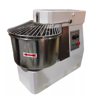   Mașină de frământat industrială, 30 litri, cu vas și cap fix, 3F, 1 viteză