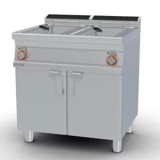  Friteuză Lotus, electrică, 700, 2x13 litri, cu spațiu de depozitare