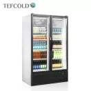 Vitrină frigorifică Tefcold, 936 litri, ușă de sticlă, ventilație