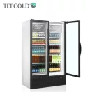 Vitrină frigorifică Tefcold, 936 litri, ușă de sticlă, ventilație
