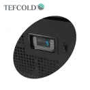 Vitrină frigorifică Tefcold, 1329 litri, ușă de sticlă, ventilație
