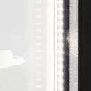 Vitrină frigorifică Tefcold, 707 litri, ușă de sticlă, ventilație, albă