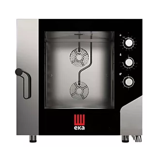   Cuptor combinat Tecnoeka, electric, gastronomic, 7 tăvi, mecanic