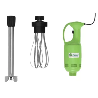   Mixer manual industrial Fimar, cu ax de amestecare de 40 cm, cap tip tel, mâner vertical