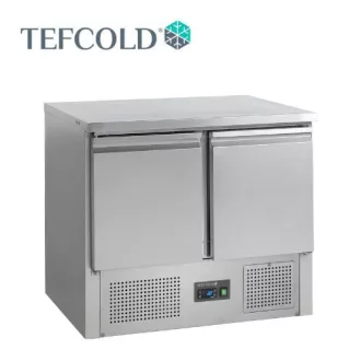   Răcitor pentru salate Tefcold, GN1/1, 2 uși, oțel inoxidabil, 900x700x877 mm