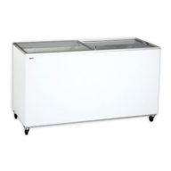 Congelator, 400 litri, cu acoperiș glisant din sticlă